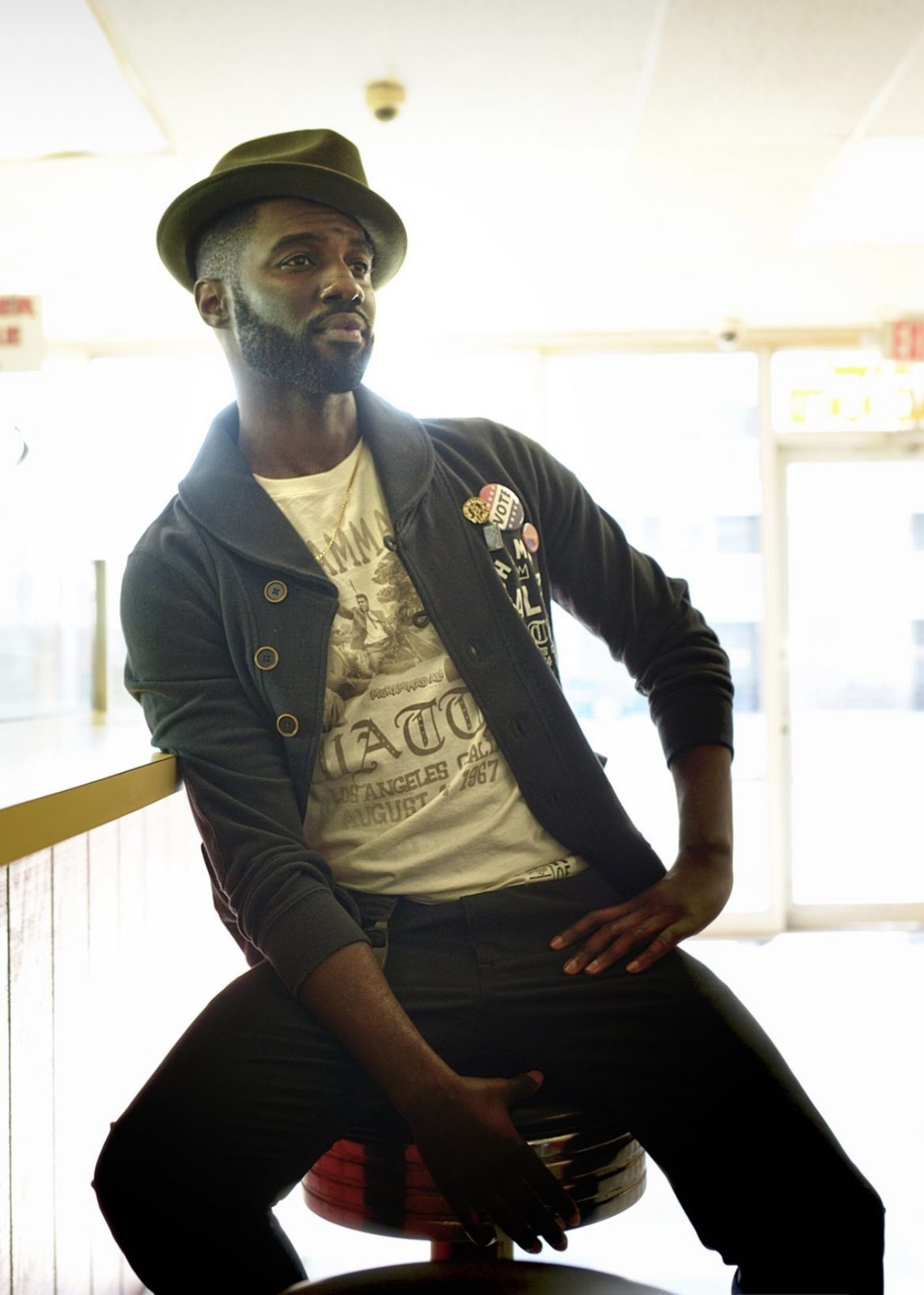 Marcus R. Smith — editorial street style
