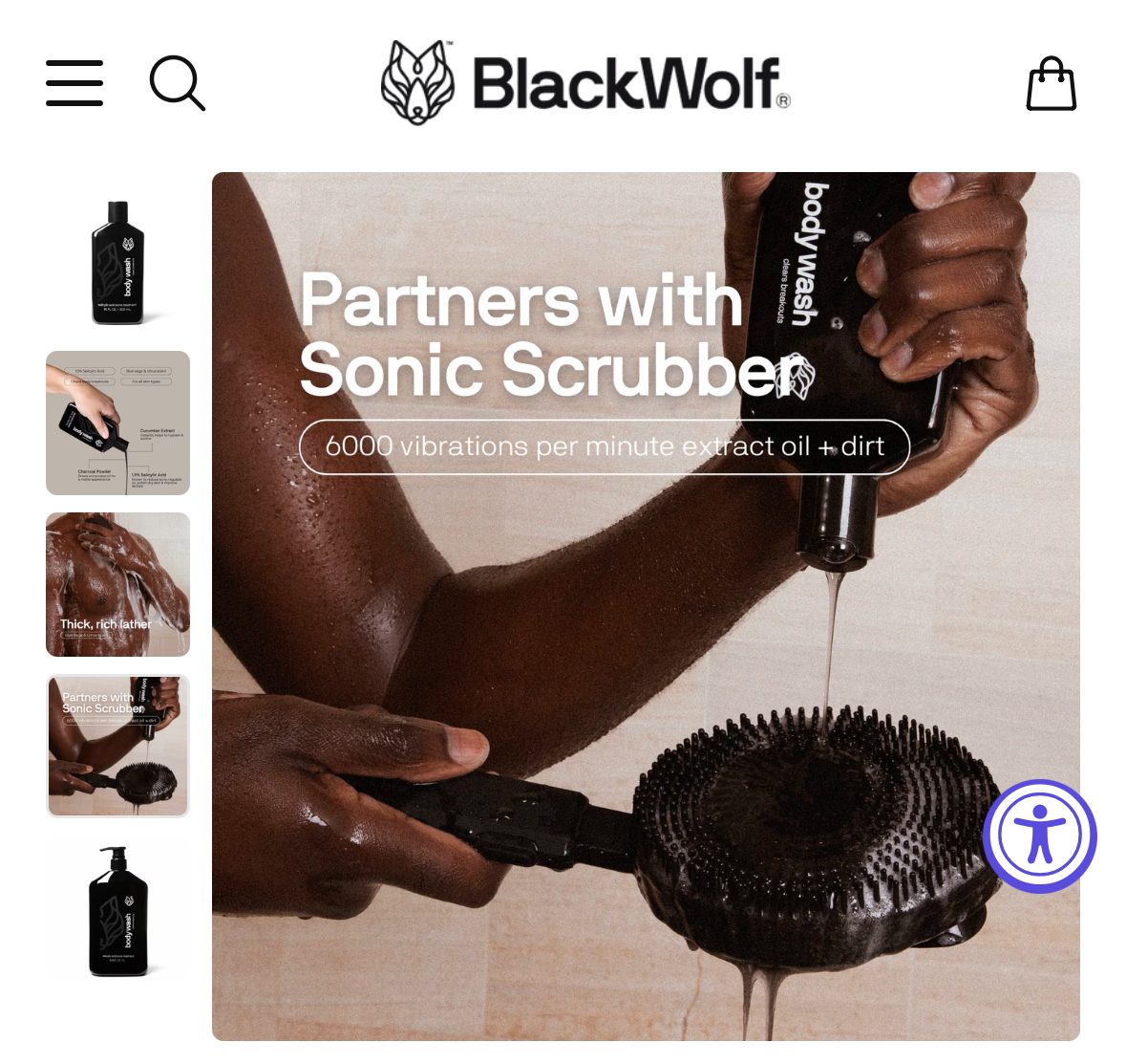 Marcus R. Smith — hand modeling, BlackWolf sonic scrubber